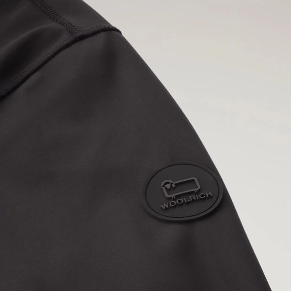 Woolrich Softshell Jas Zwart