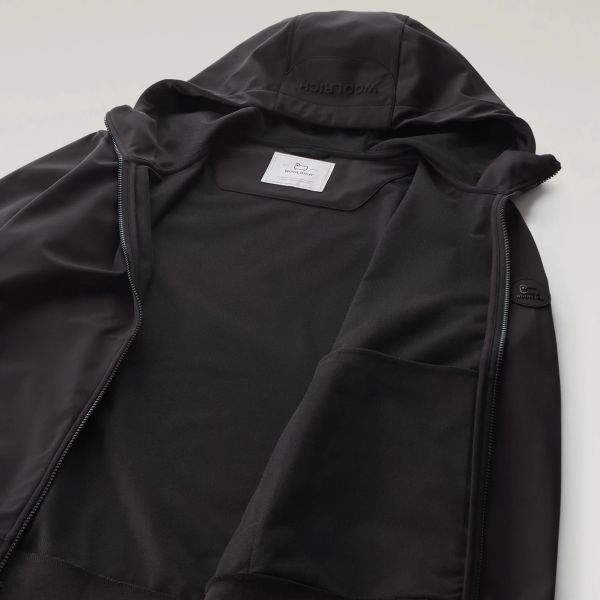 Woolrich Softshell Jas Zwart