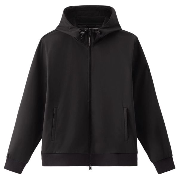 Woolrich Softshell Jas Zwart