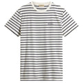Woolrich Striped T-shirt Wit/Zwart
