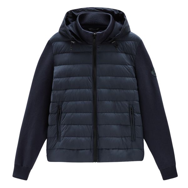 woolrich sundance hybrid jas navy
