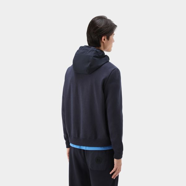 woolrich sundance hybrid jas navy