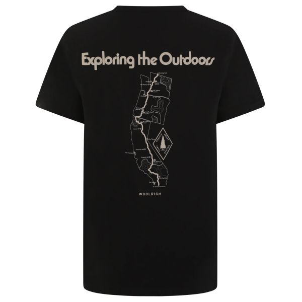 Woolrich Trail T-shirt Zwart
