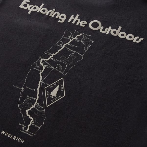 Woolrich Trail T-shirt Zwart