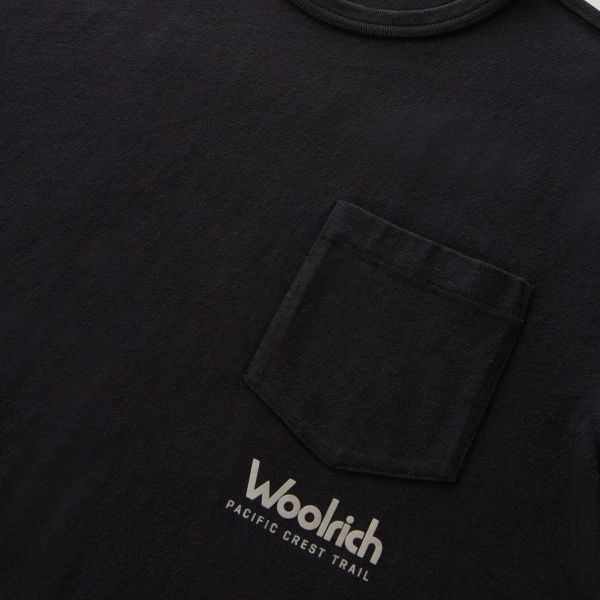 Woolrich Trail T-shirt Zwart