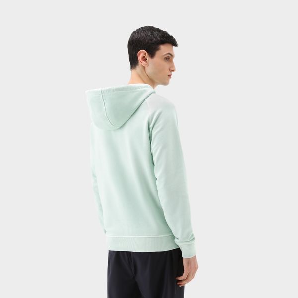 woolrich varsity hoodie licht groen