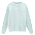 woolrich varsity sweater licht groen