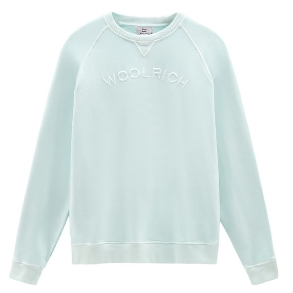 woolrich varsity sweater licht groen