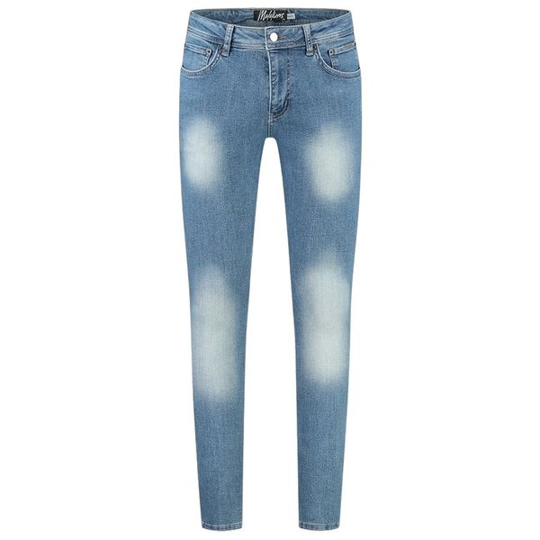 Malelions Basic Super Stretch Jeans Licht Blauw